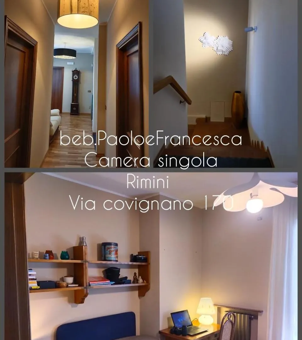 B&B Paolo E Francesca Rimini 0*,